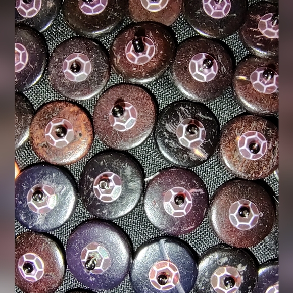 Mido Collection Button, Beaded, & Shell Handbag - Picture 12 of 12